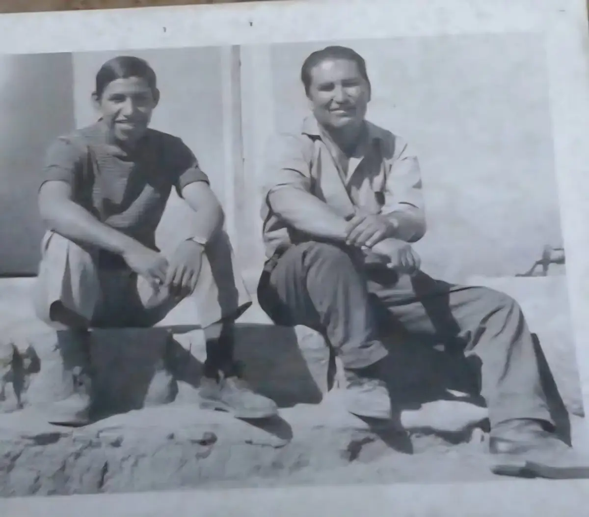 Fotografía antigua de la familia